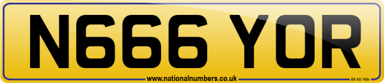 N666 YOR