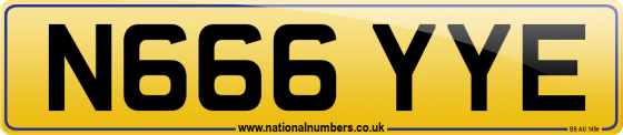 N666 YYE
