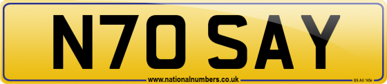 N70 SAY