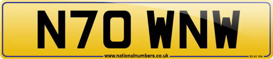 N70 WNW