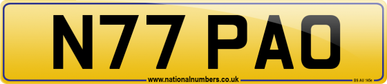 N77 PAO
