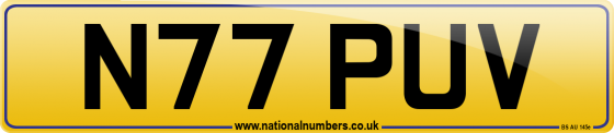 N77 PUV