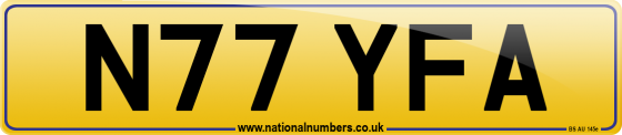 N77 YFA