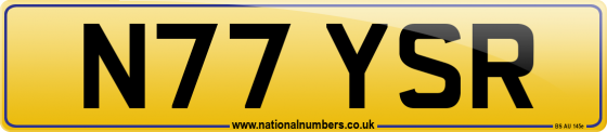 N77 YSR