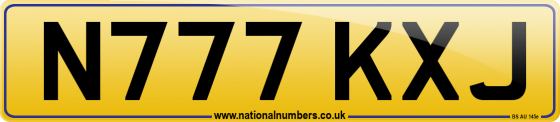 N777 KXJ