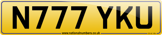 N777 YKU