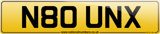 N80 UNX