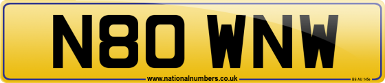 N80 WNW