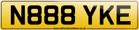 N888 YKE