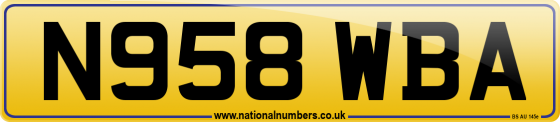 N958 WBA