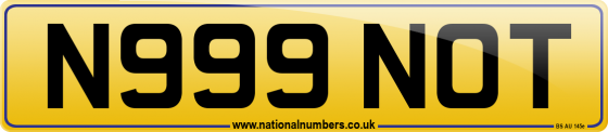 N999 NOT