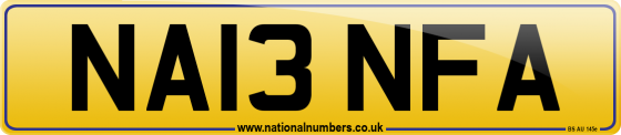 NA13 NFA