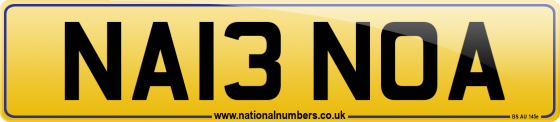 NA13 NOA