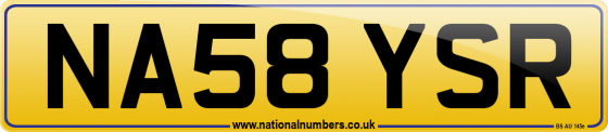 NA58 YSR