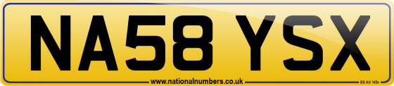 NA58 YSX