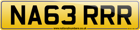NA63 RRR
