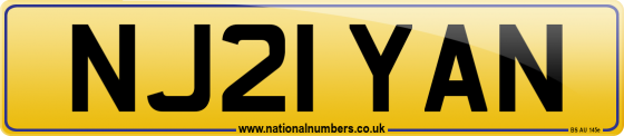NJ21 YAN