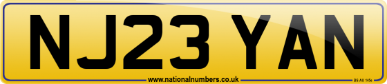 NJ23 YAN