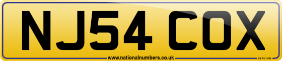 NJ54 COX
