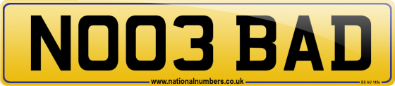 NO03 BAD