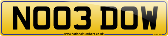 NO03 DOW