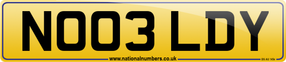 NO03 LDY
