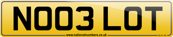 NO03 LOT