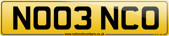 NO03 NCO