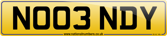 NO03 NDY