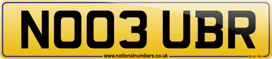 NO03 UBR