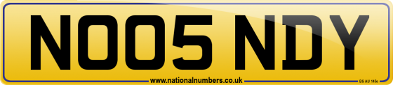 NO05 NDY
