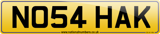 NO54 HAK