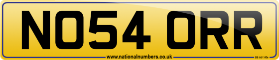 NO54 ORR