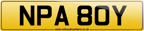 NPA 80Y