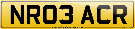NR03 ACR