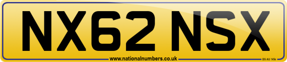 NX62 NSX