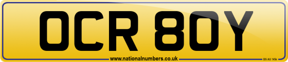OCR 80Y