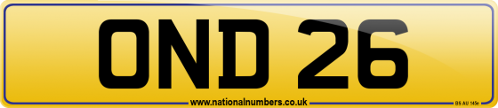 OND 26