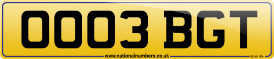 OO03 BGT