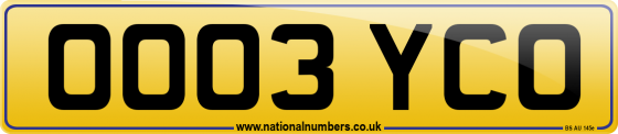 OO03 YCO