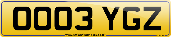 OO03 YGZ