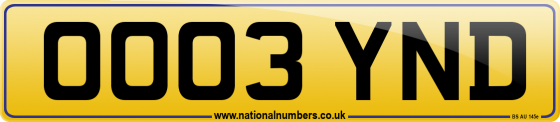 OO03 YND