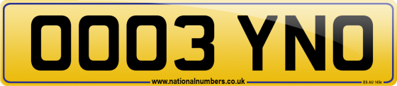 OO03 YNO