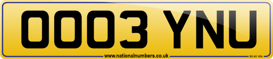 OO03 YNU