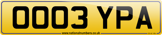 OO03 YPA