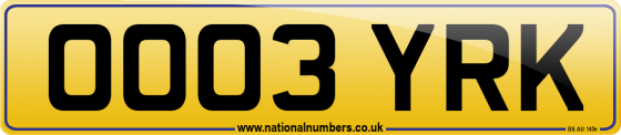 OO03 YRK
