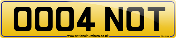 OO04 NOT