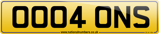 OO04 ONS