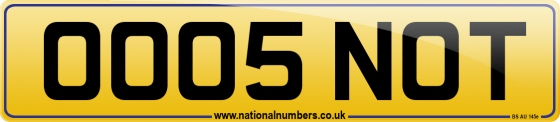 OO05 NOT