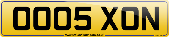 OO05 XON
